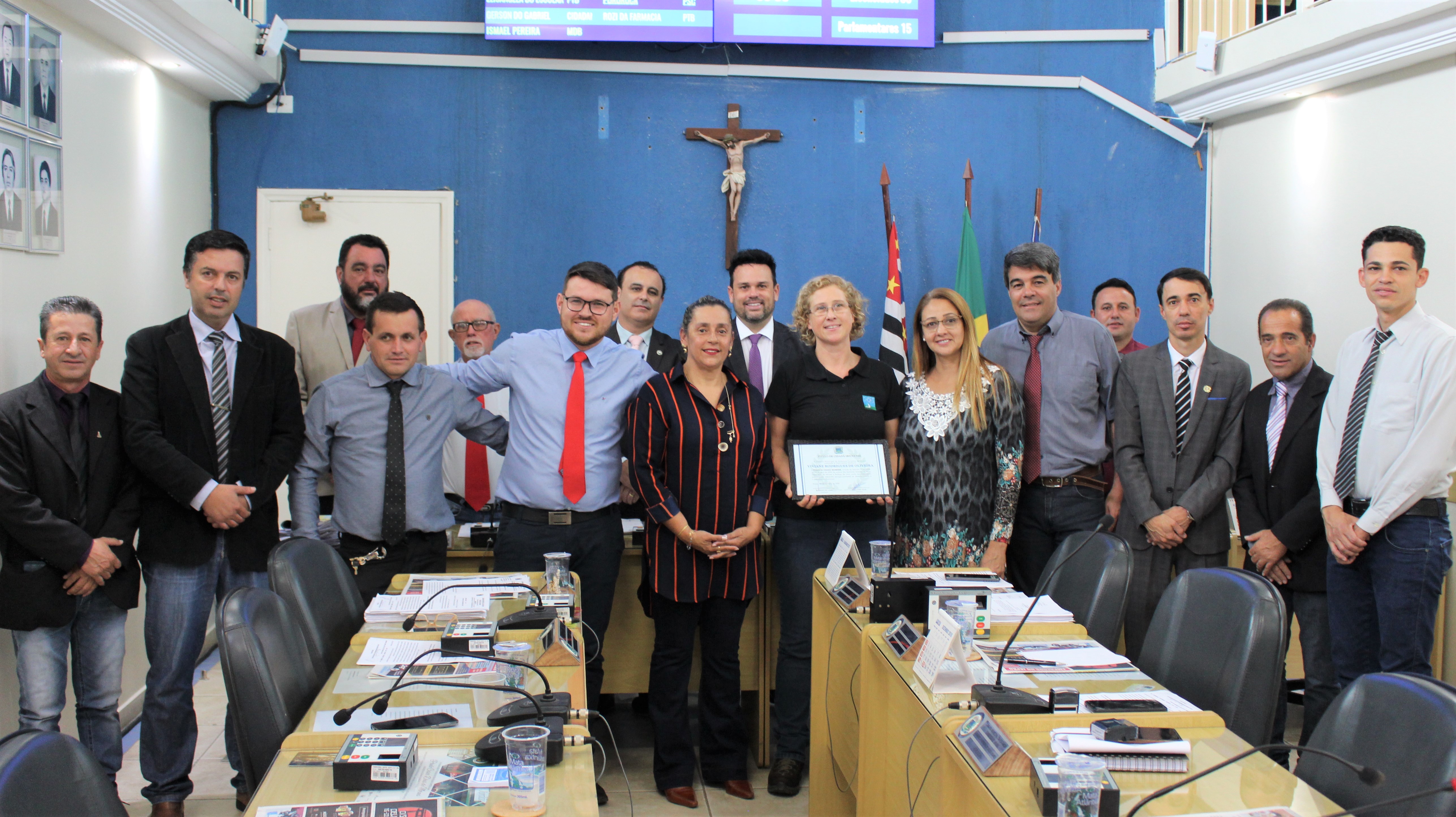 Ambientalista recebe título de cidadã ibiunense