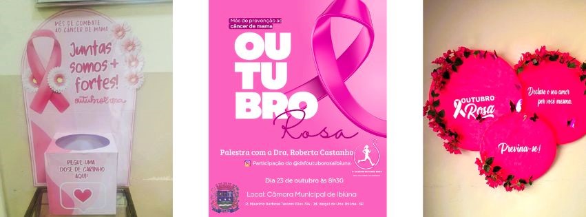 Campanha Outubro Rosa: Palestra na Câmara Municipal incentiva prevenção 