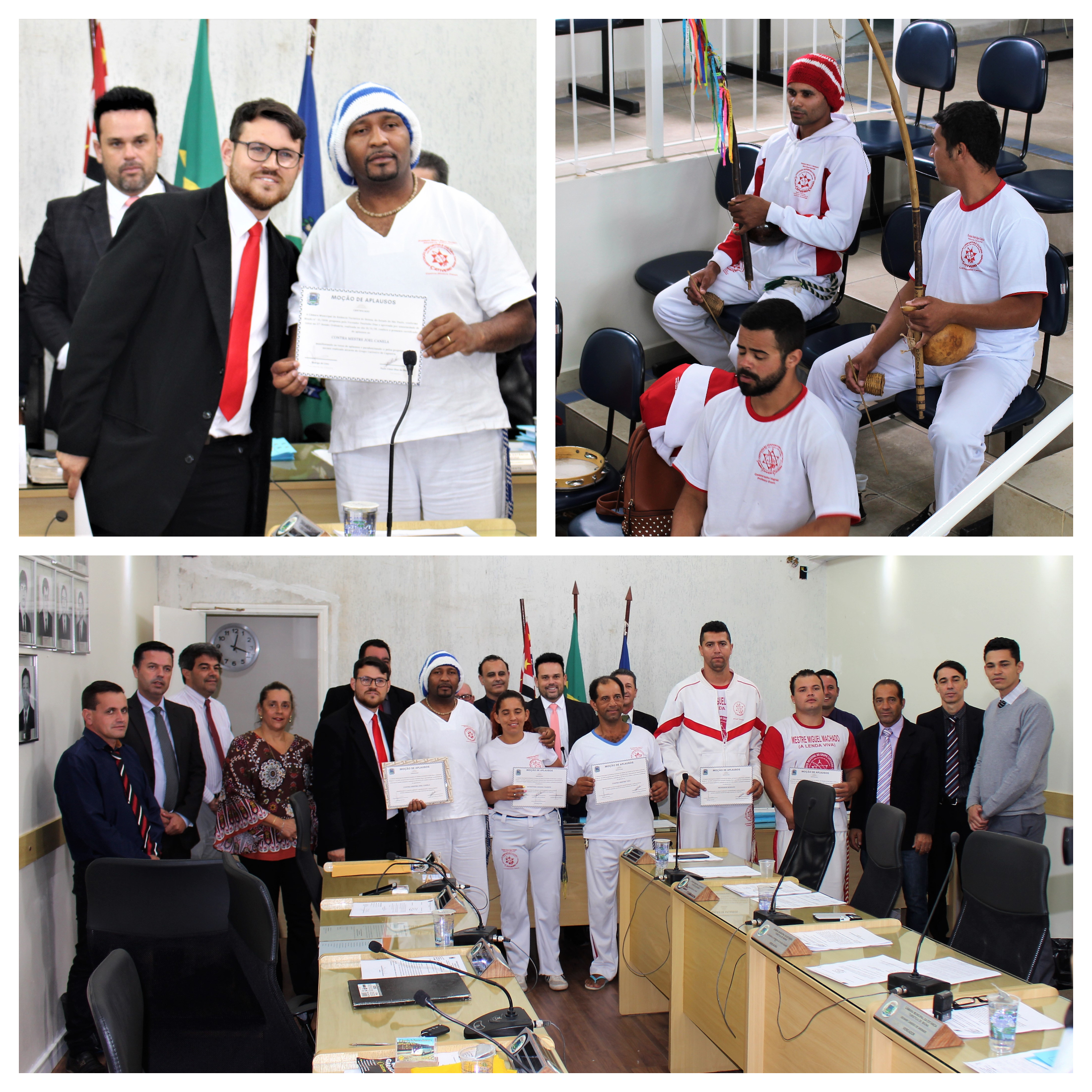 Capoeira, importante manifestação artística e esportiva, é homenageada na Câmara