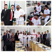 Capoeira, importante manifestação artística e esportiva, é homenageada na Câmara