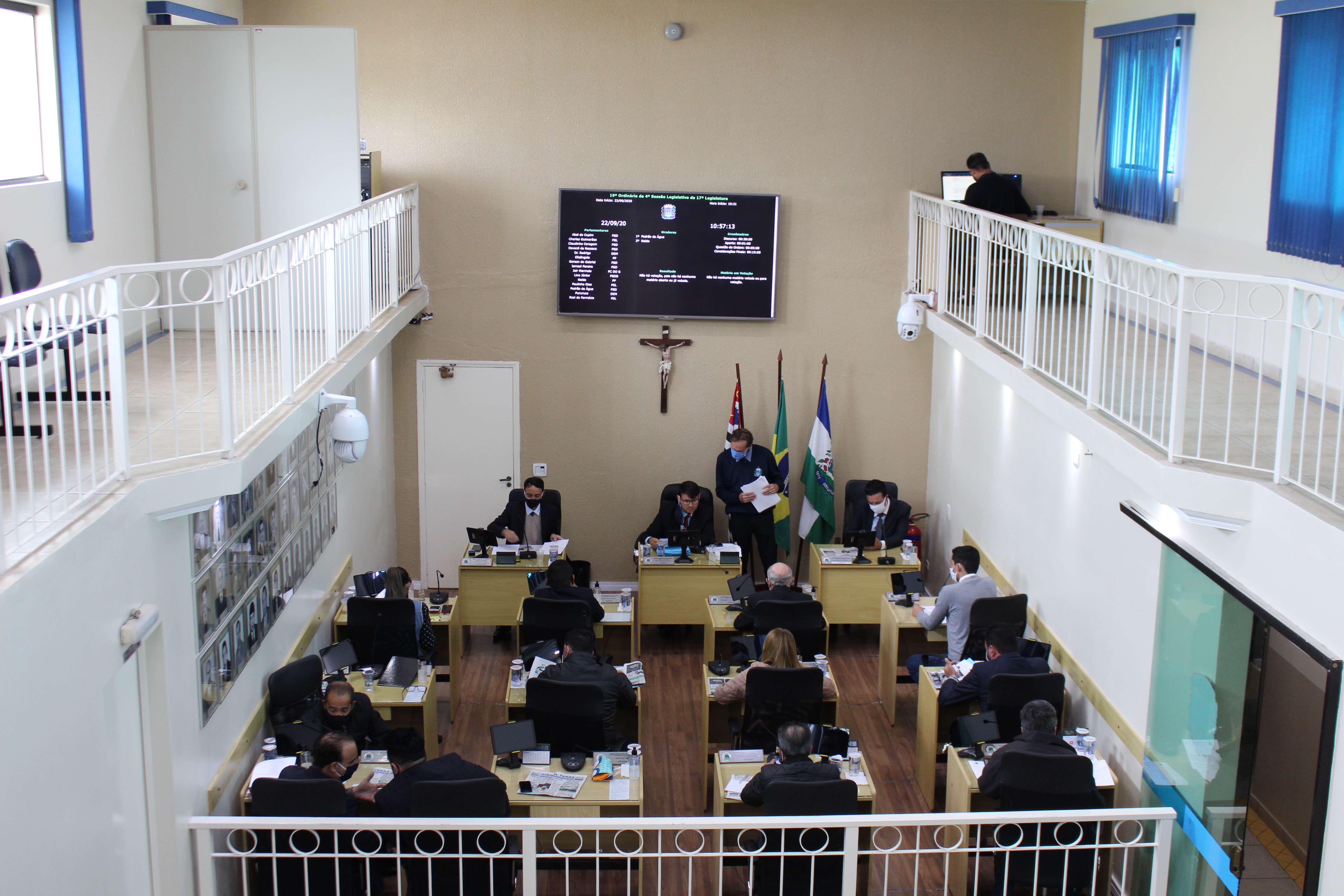 Confira como foi a sessão da Câmara Municipal neste 22 de setembro