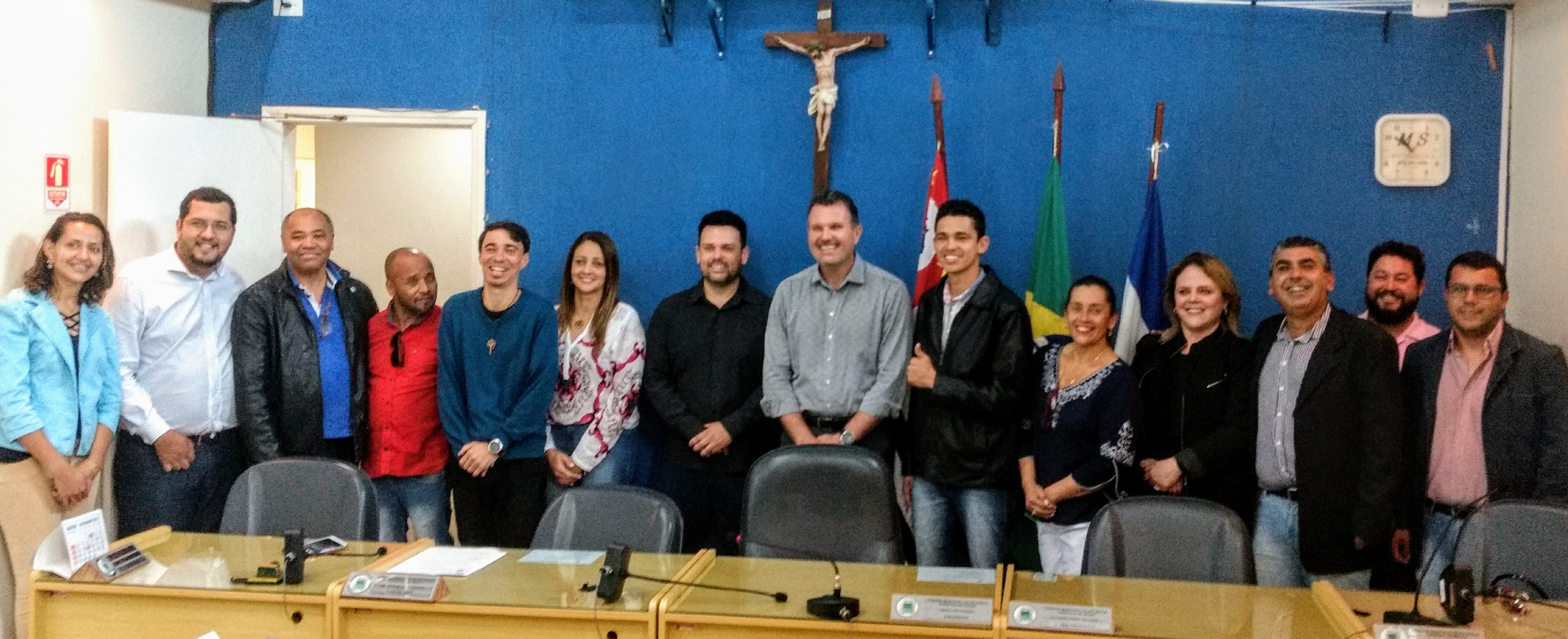 Deputado estadual Junior Aprillanti visita  Câmara de Ibiúna
