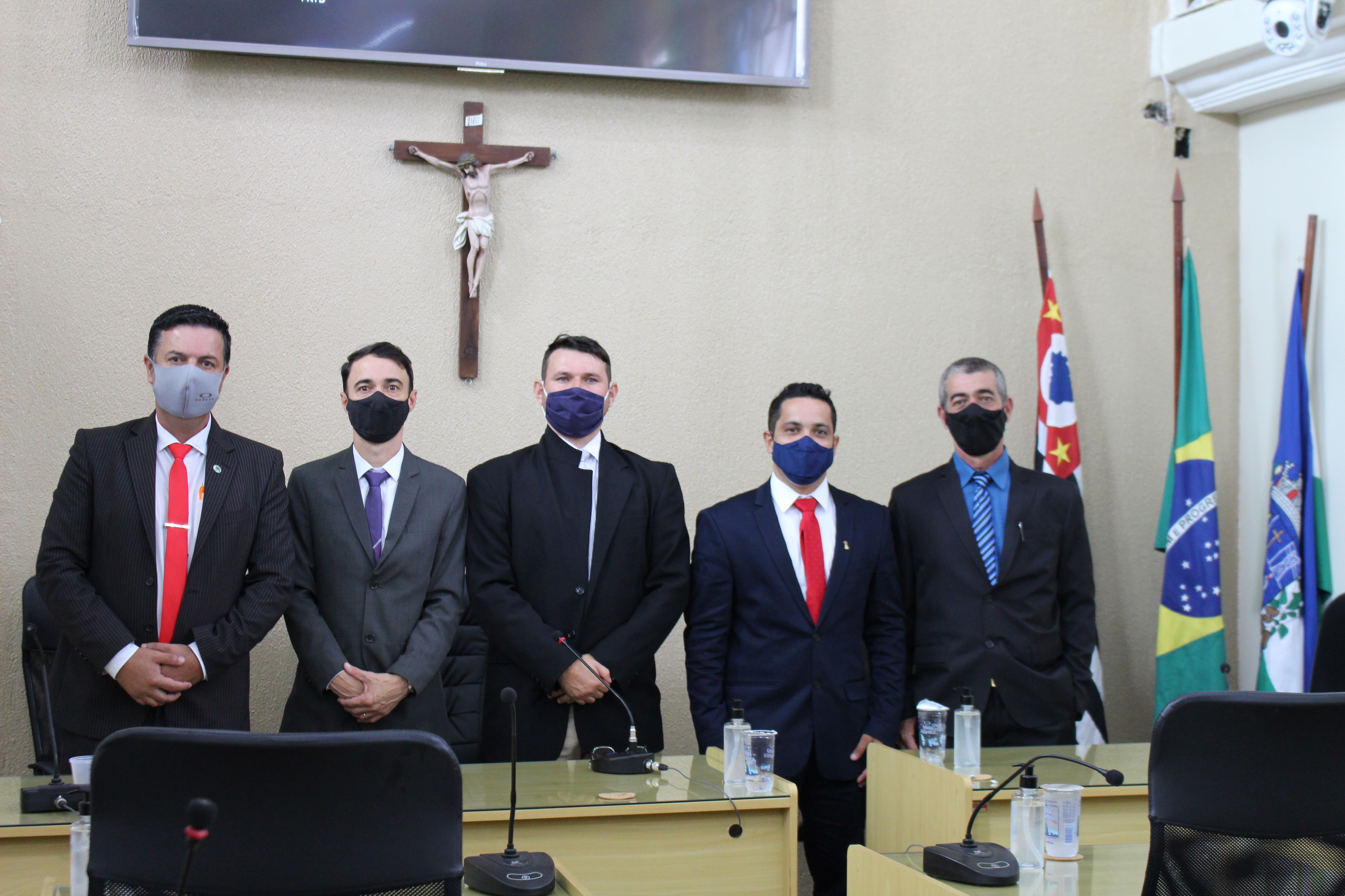 Eleita a Mesa Diretora da Câmara Municipal para próximo biênio (2021 e 2022)