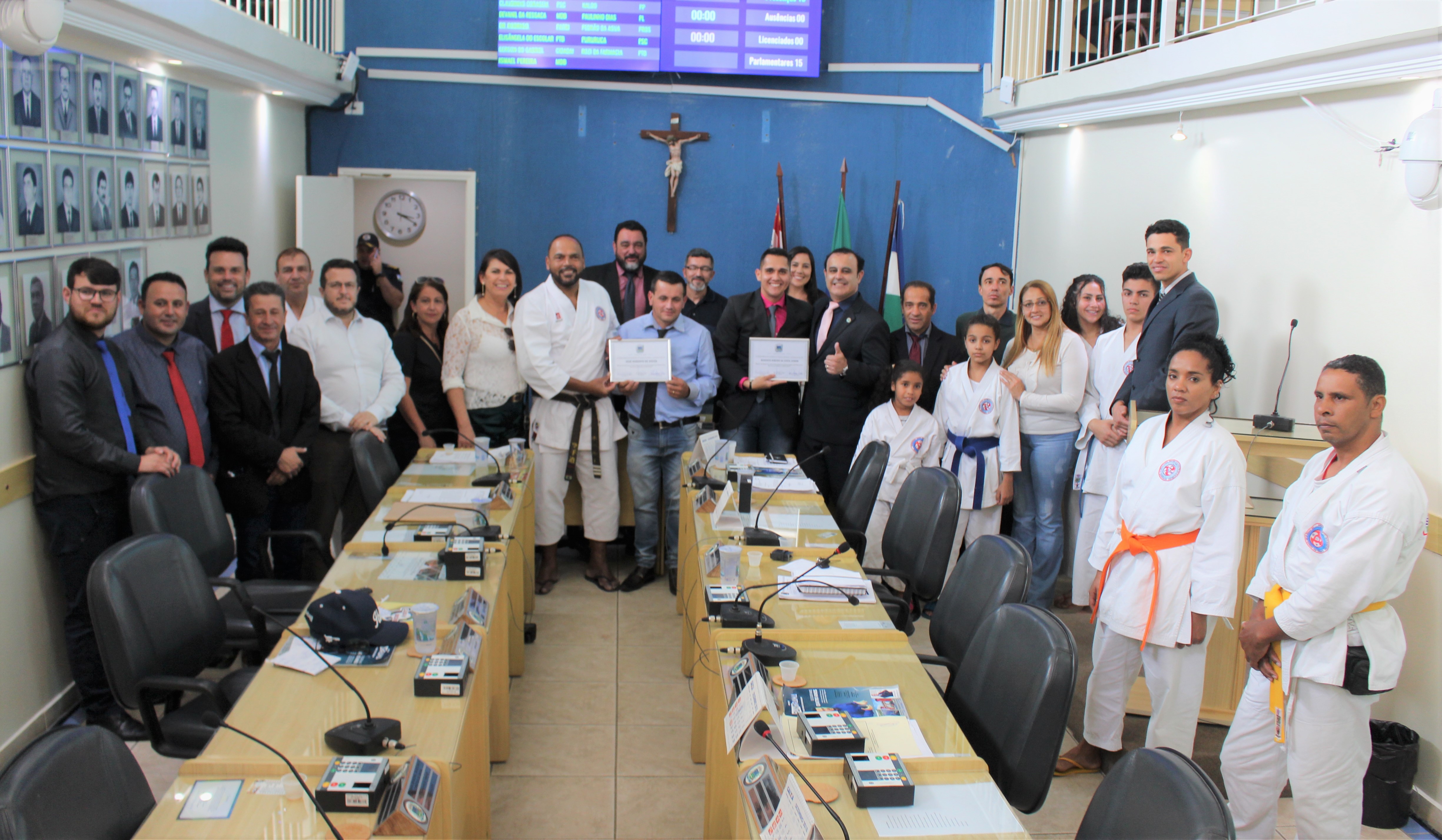 Envolvidos com o esporte ibiunense são homenageados pela Câmara Municipal