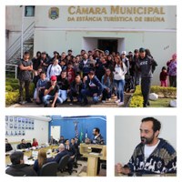 Estudantes do Jardim Nova Ibiúna tomam conta da assistência da Câmara Municipal