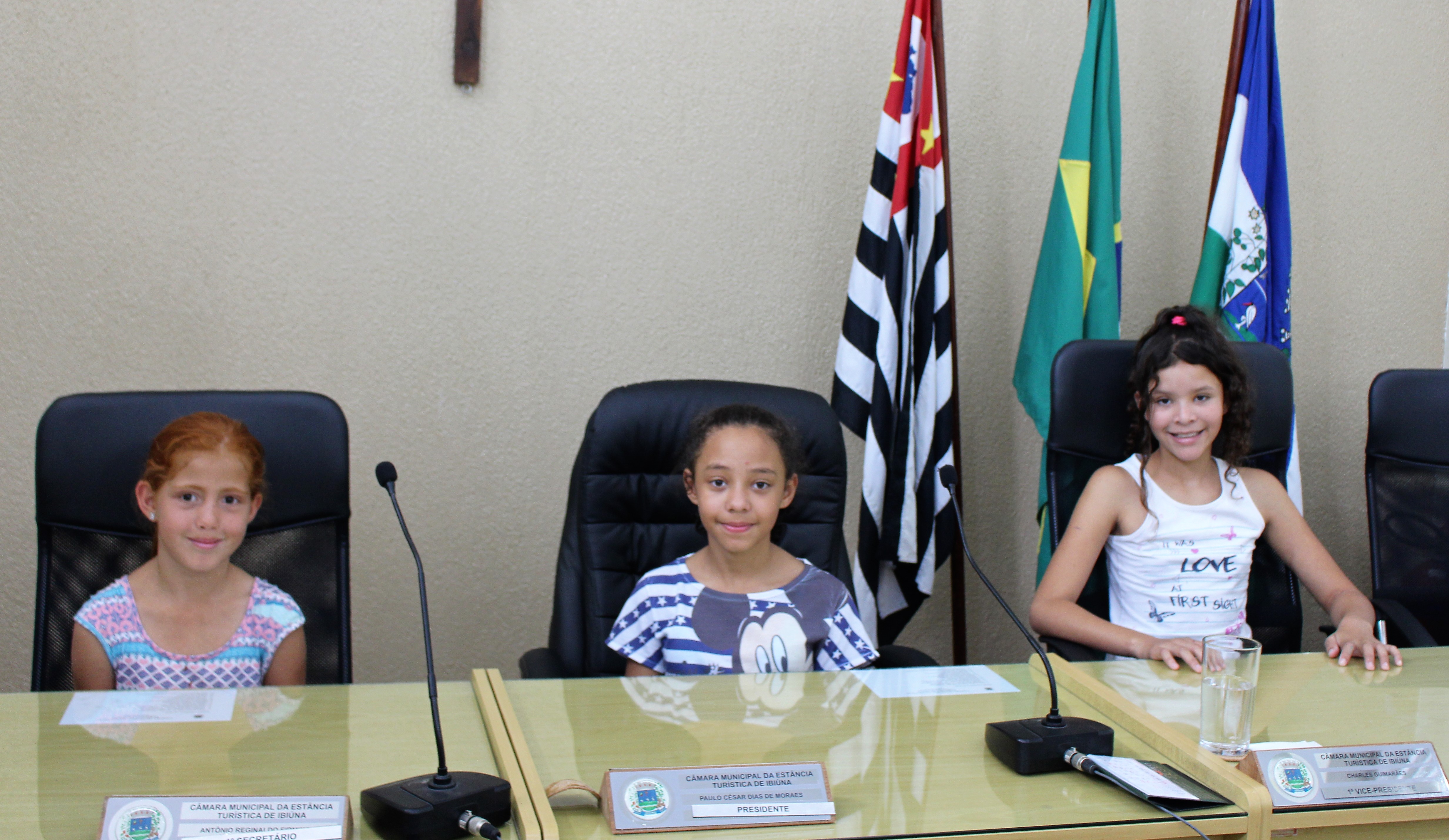 Estudantes visitam a Câmara Municipal