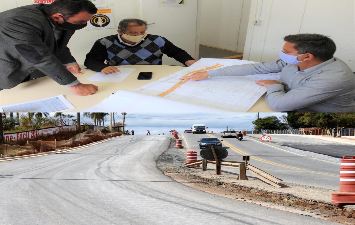 Frente Parlamantar de Apoio à Rodovia Bunjiro Nakao se reúne com engenheiros do DER e atualiza andamento da obra de duplicação