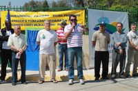 Pedrão da Água e prefeito Coiti inauguram pavimentação de ruas do Paiol Pequeno
