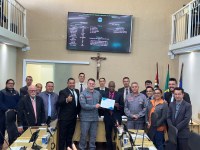 Policial militar bombeiro recebe Moção de Aplausos