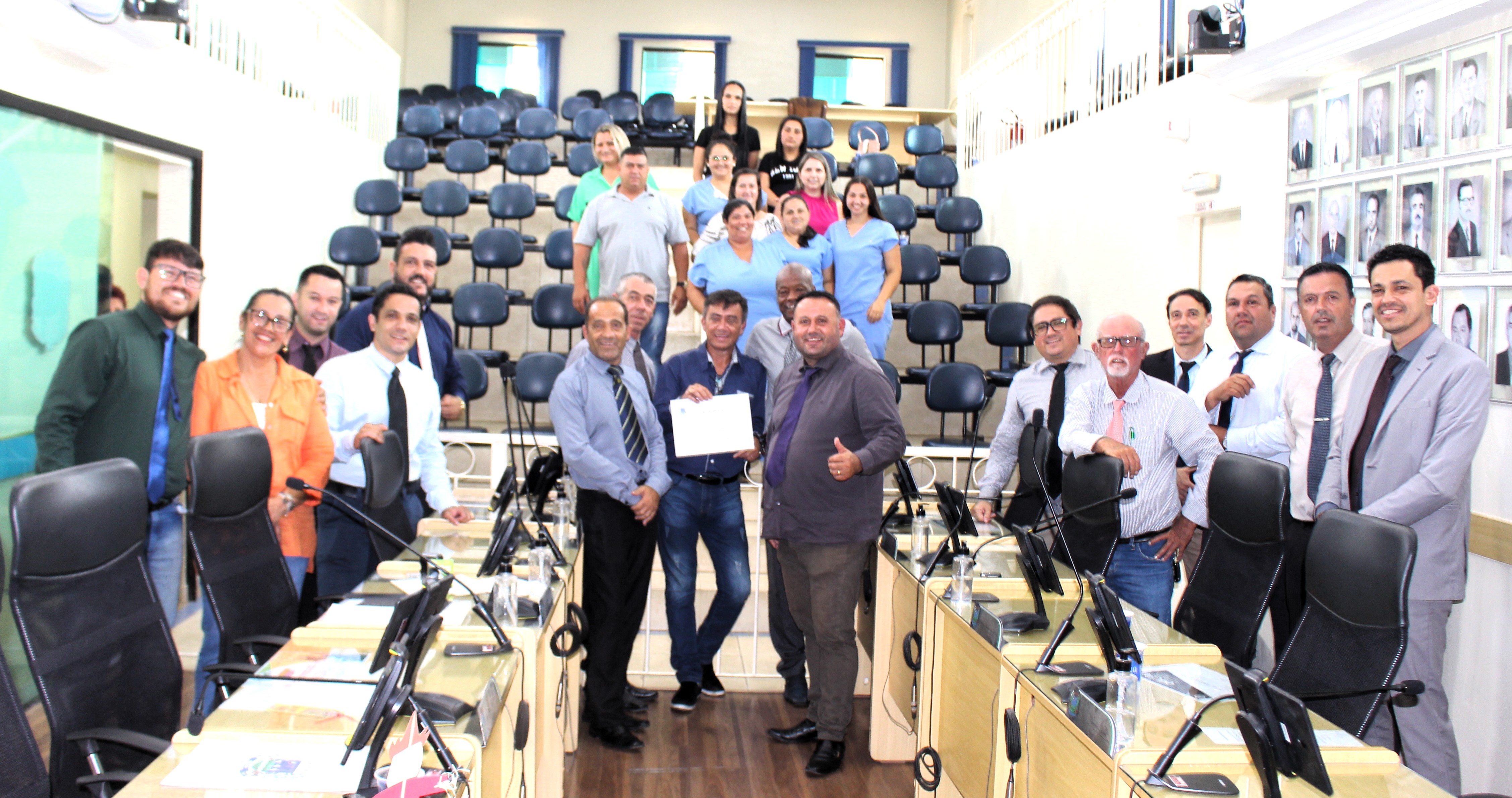 Profissional da Saúde é homenageado com Moção de Aplausos