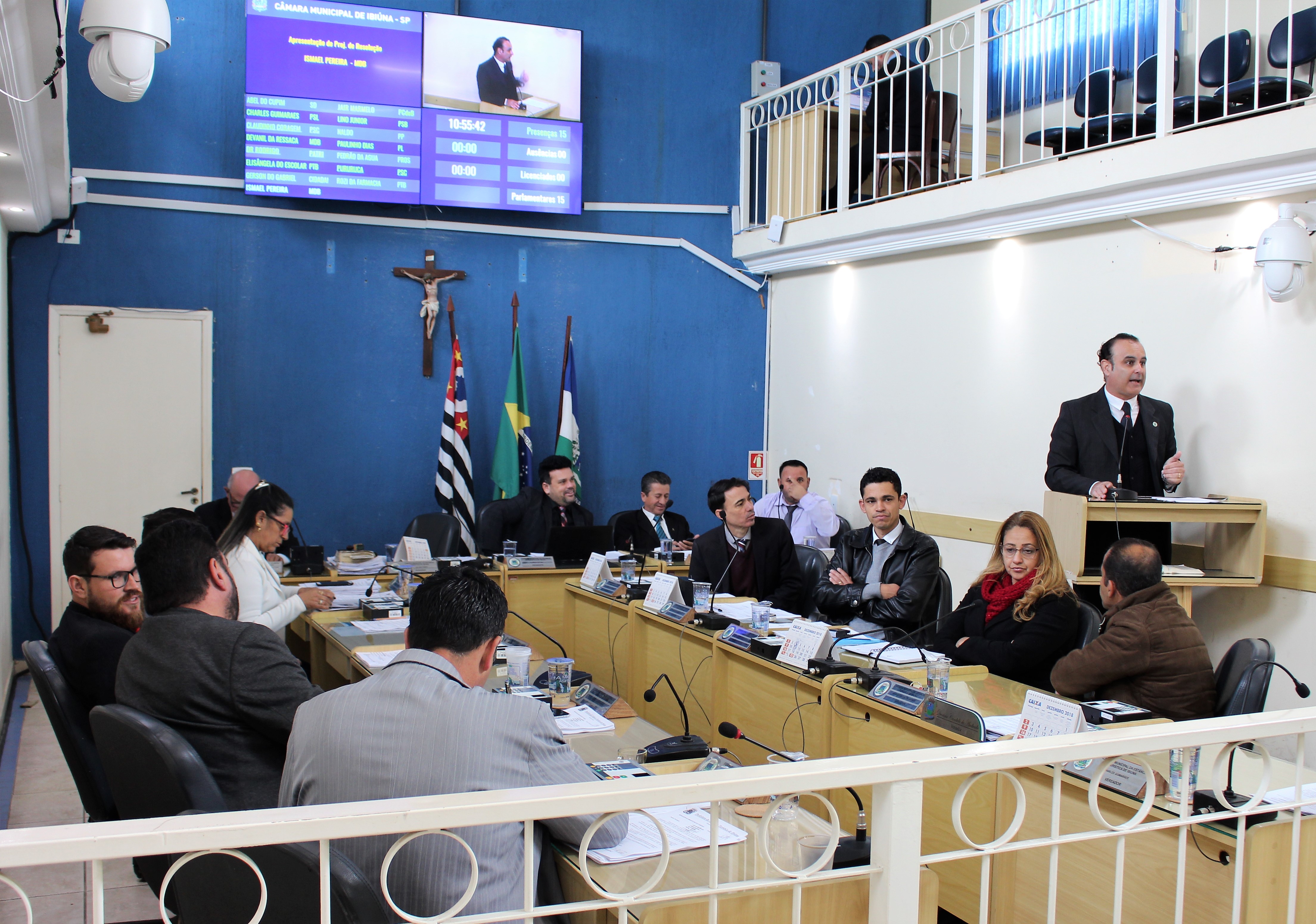 Segurança pública é debatida em sessão da Câmara Municipal de Ibiúna