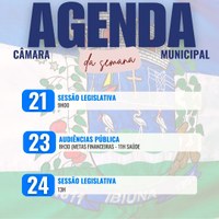 Semana com duas sessão legislativas e duas audiências públicas na Câmara de Ibiúna 