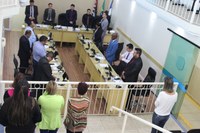 Sessão inaugura semestre com aprovação de três projetos do Executivo