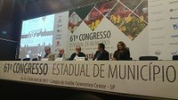 Vereadores de Ibiúna participaram com destaque da abertura do Congresso Paulista de Municípios